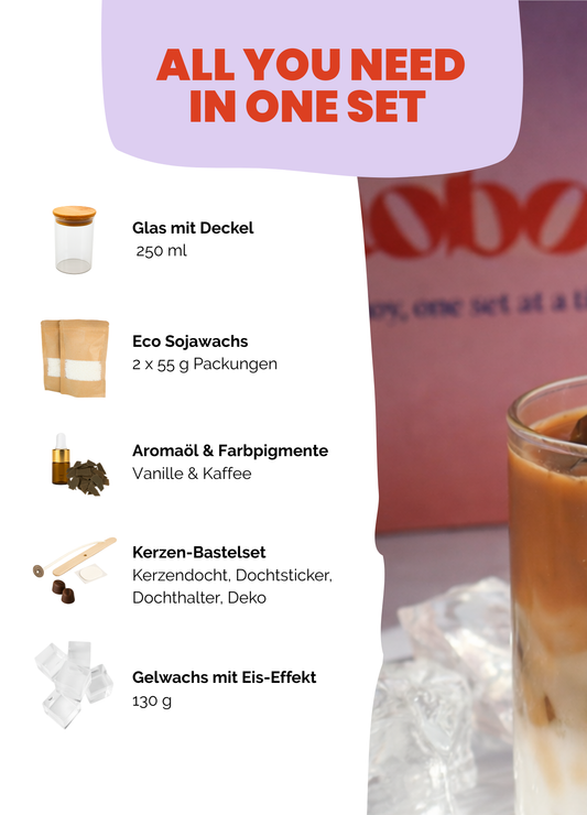 Cold Brew Latte Candle Kit