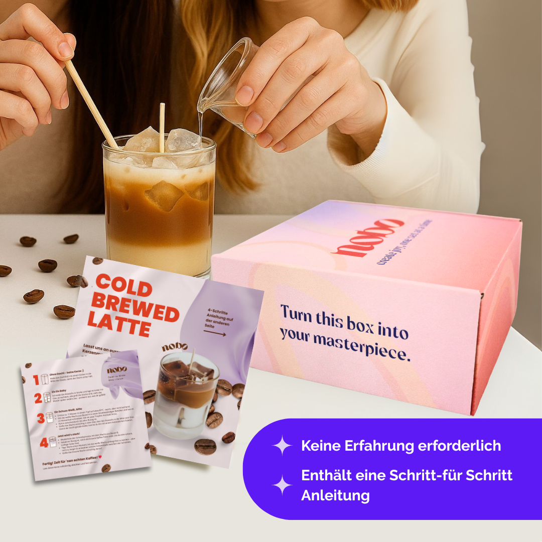 Cold Brew Latte Candle Kit