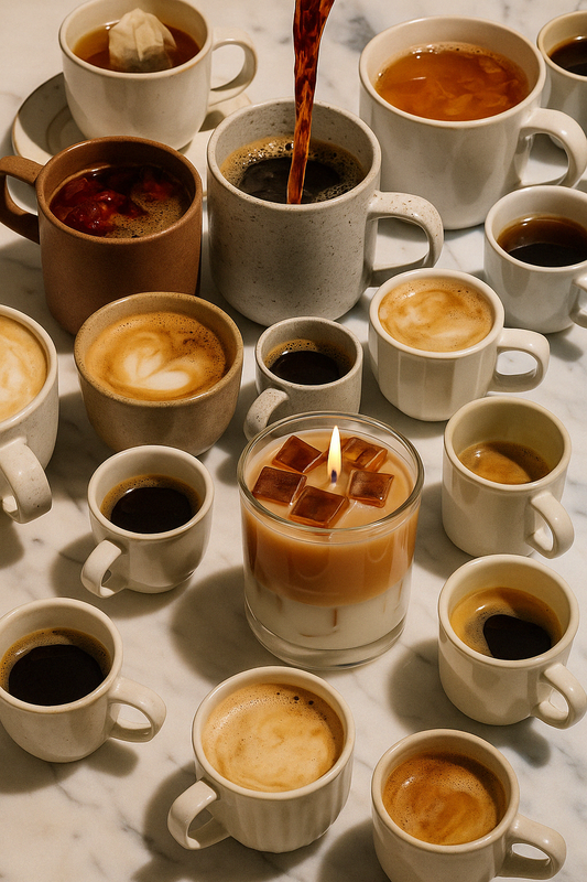 Kerze im Cold‑Brew‑Look gießen – Schritt‑für‑Schritt (DIY‑Anleitung)