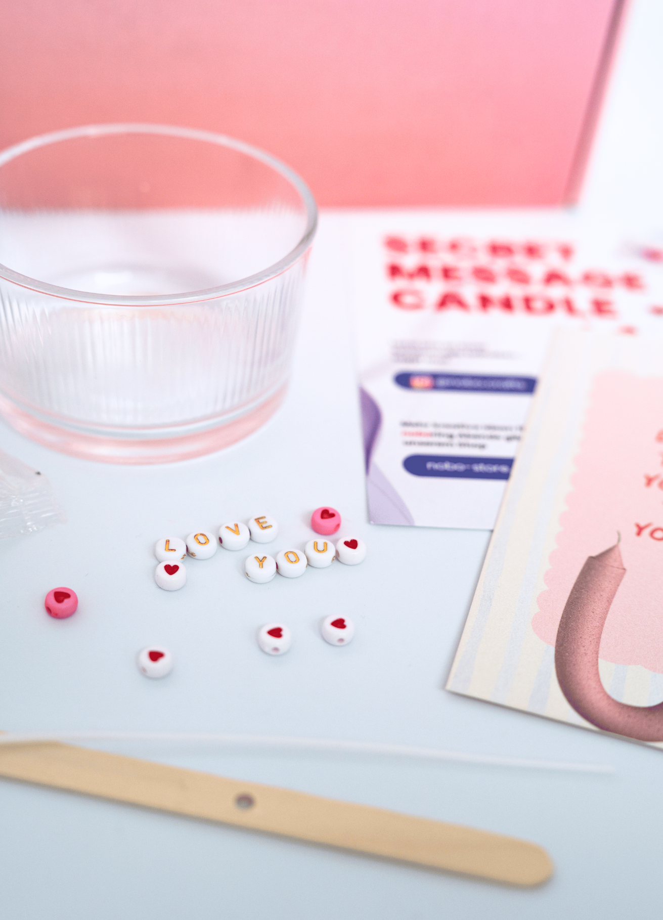 Secret Message Candle DIY Kit