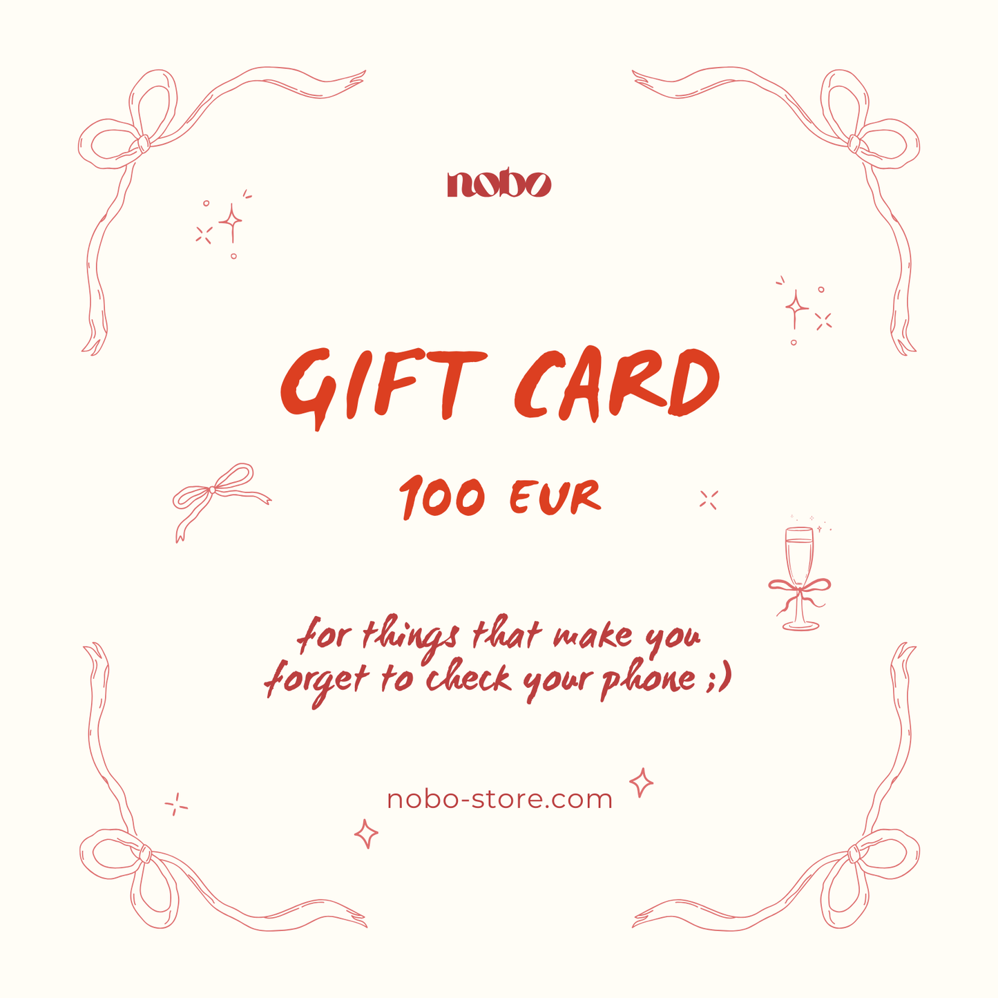 nobo gift card | Geschenkgutschein