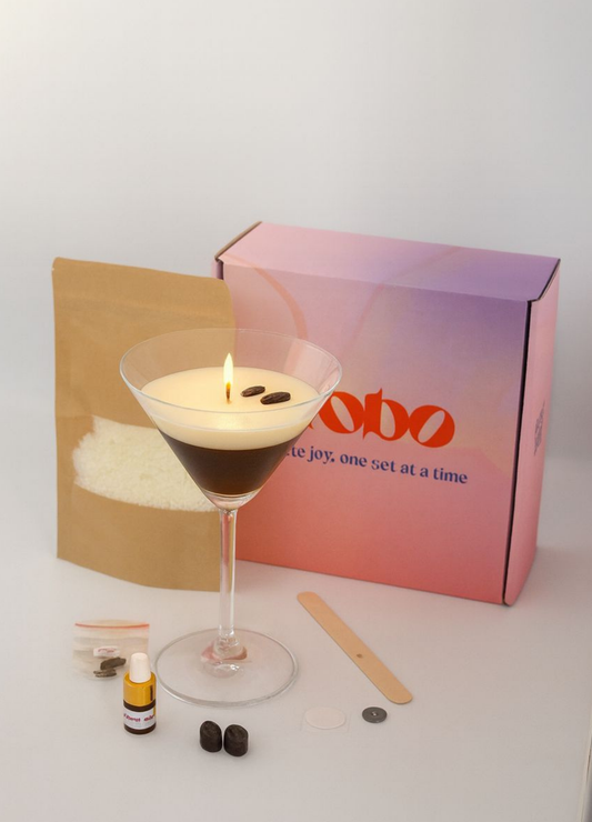 Espresso Martini Candle DIY Kit