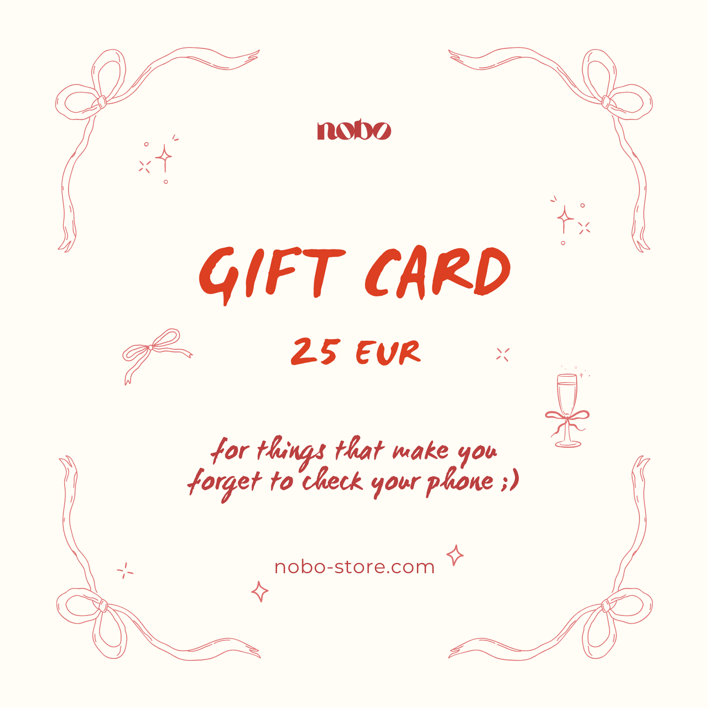 nobo gift card | Geschenkgutschein