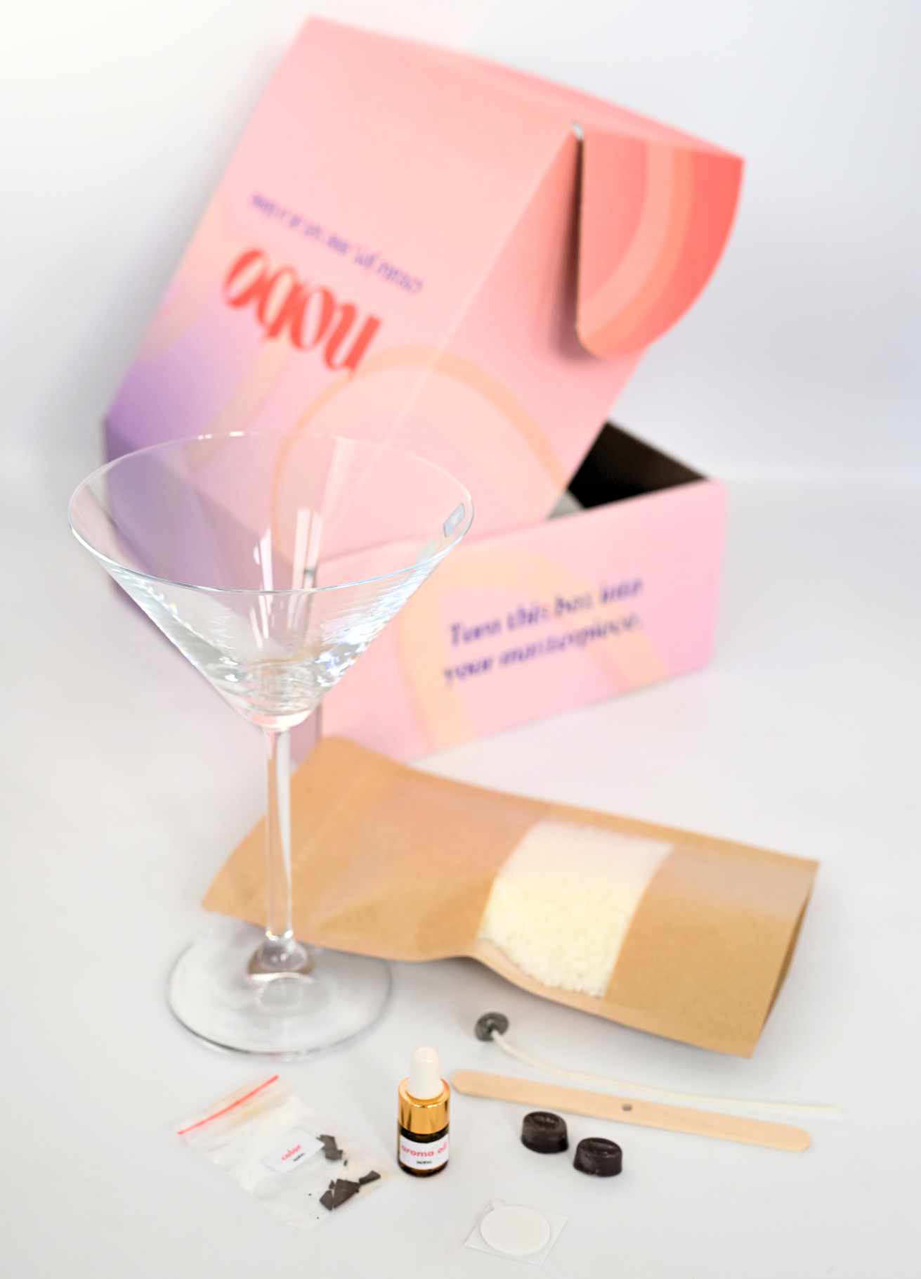 Espresso Martini Candle DIY Kit