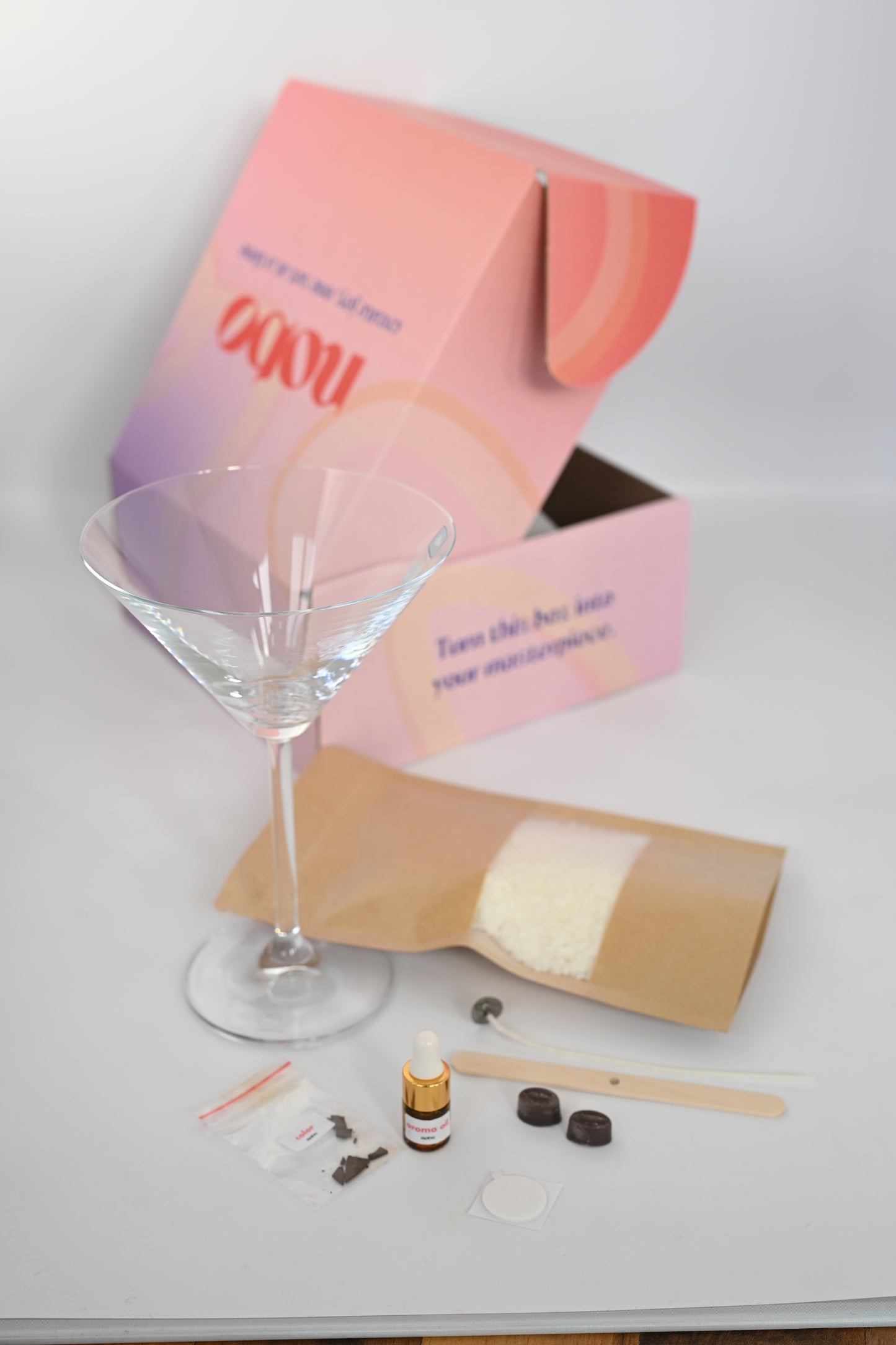 Espresso Martini Candle DIY Kit