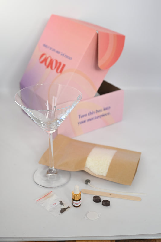 Espresso Martini Candle DIY Kit