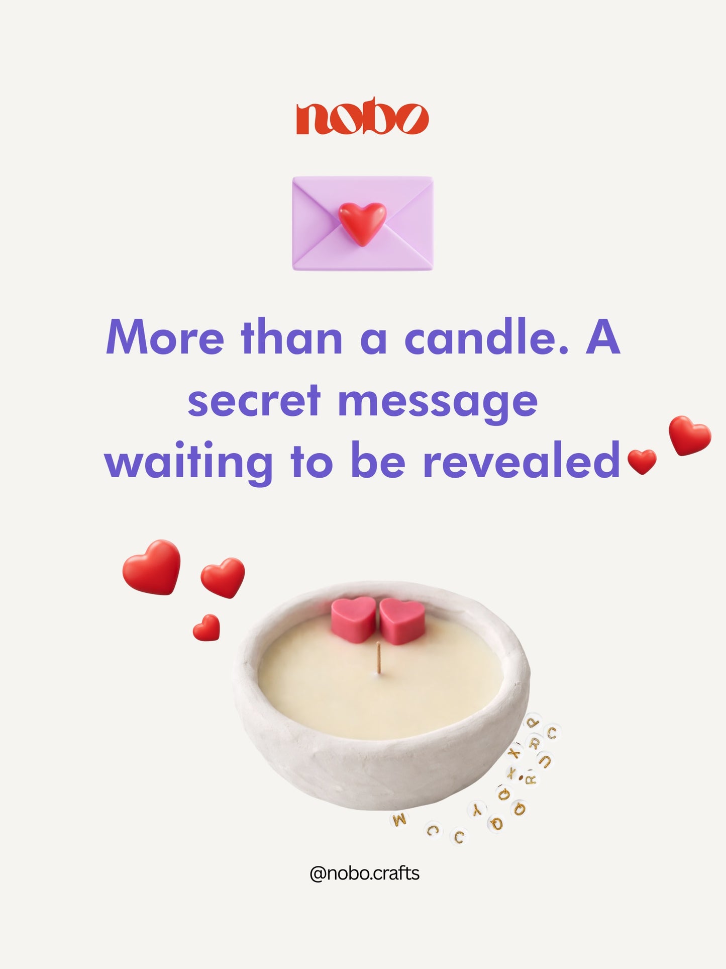 Secret Message Candle DIY Kit