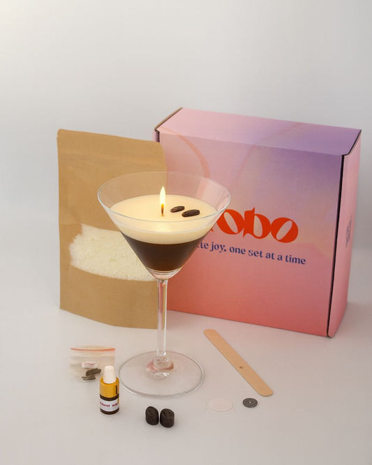 Espresso Martini Candle DIY Kit