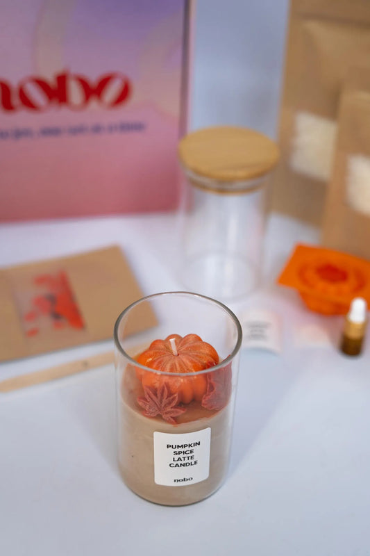 Pumpkin Spice Latte Candle DIY Kit