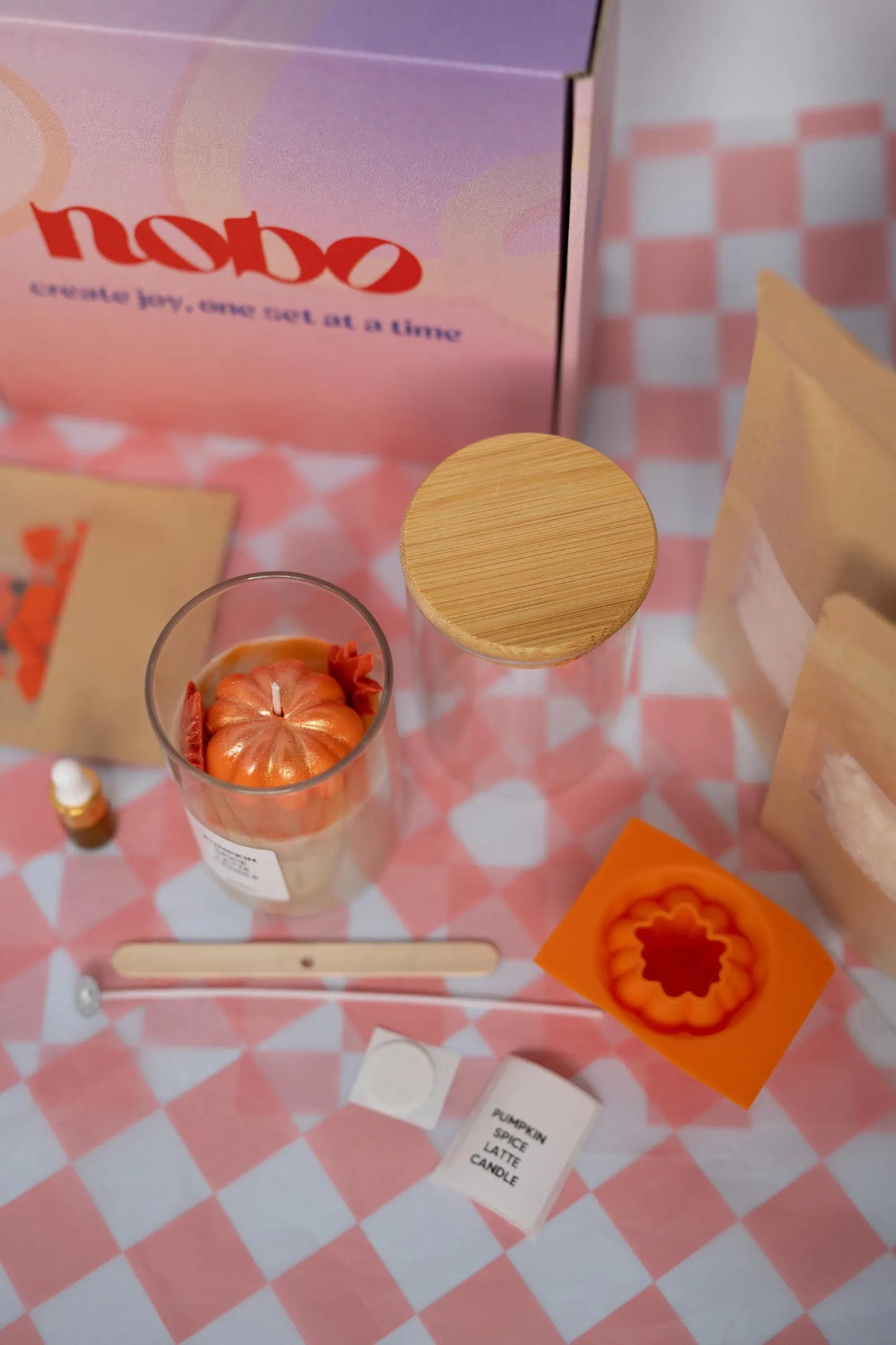 Pumpkin Spice Latte Candle DIY Kit