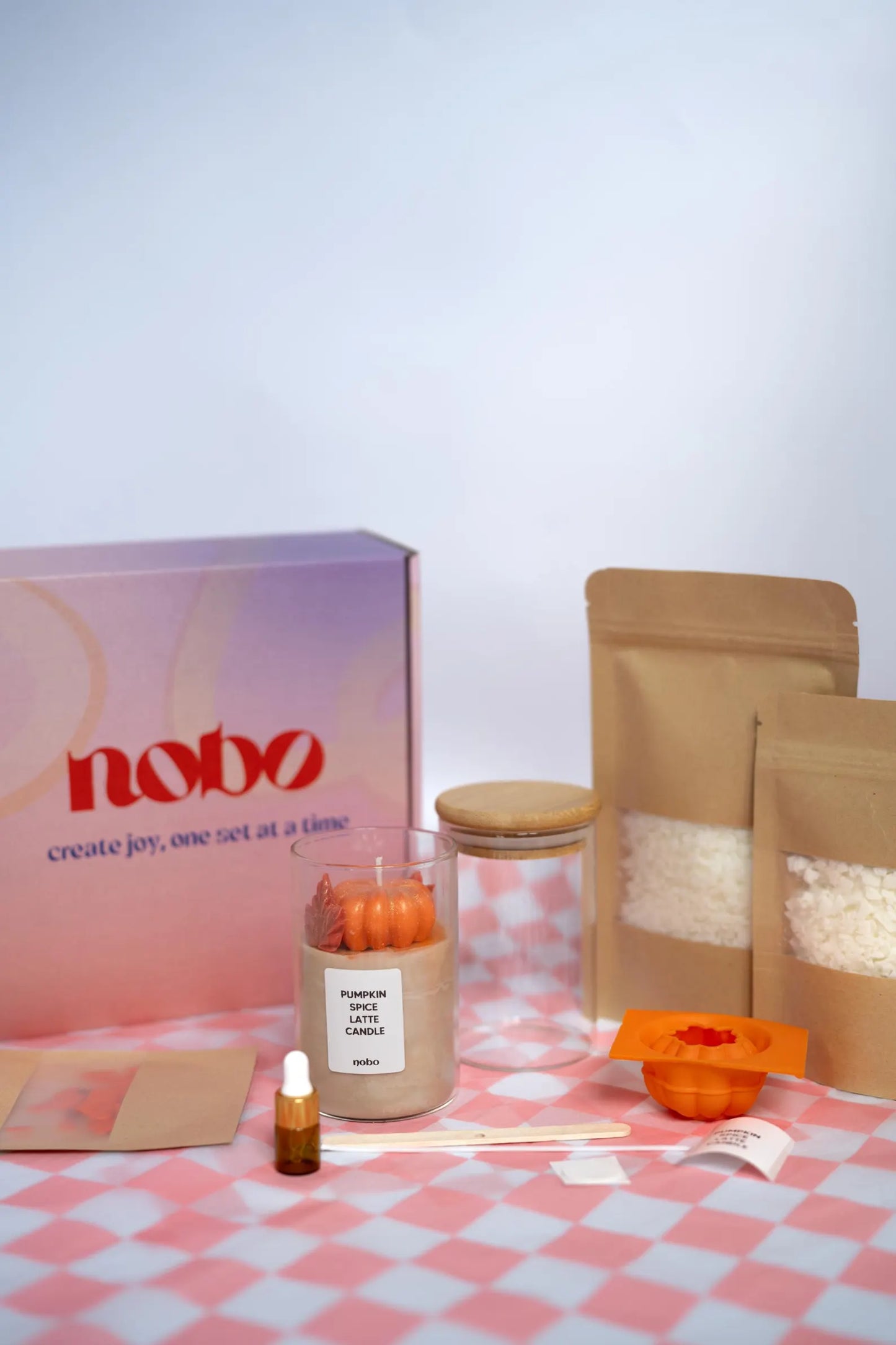 Pumpkin Spice Latte Candle DIY Kit