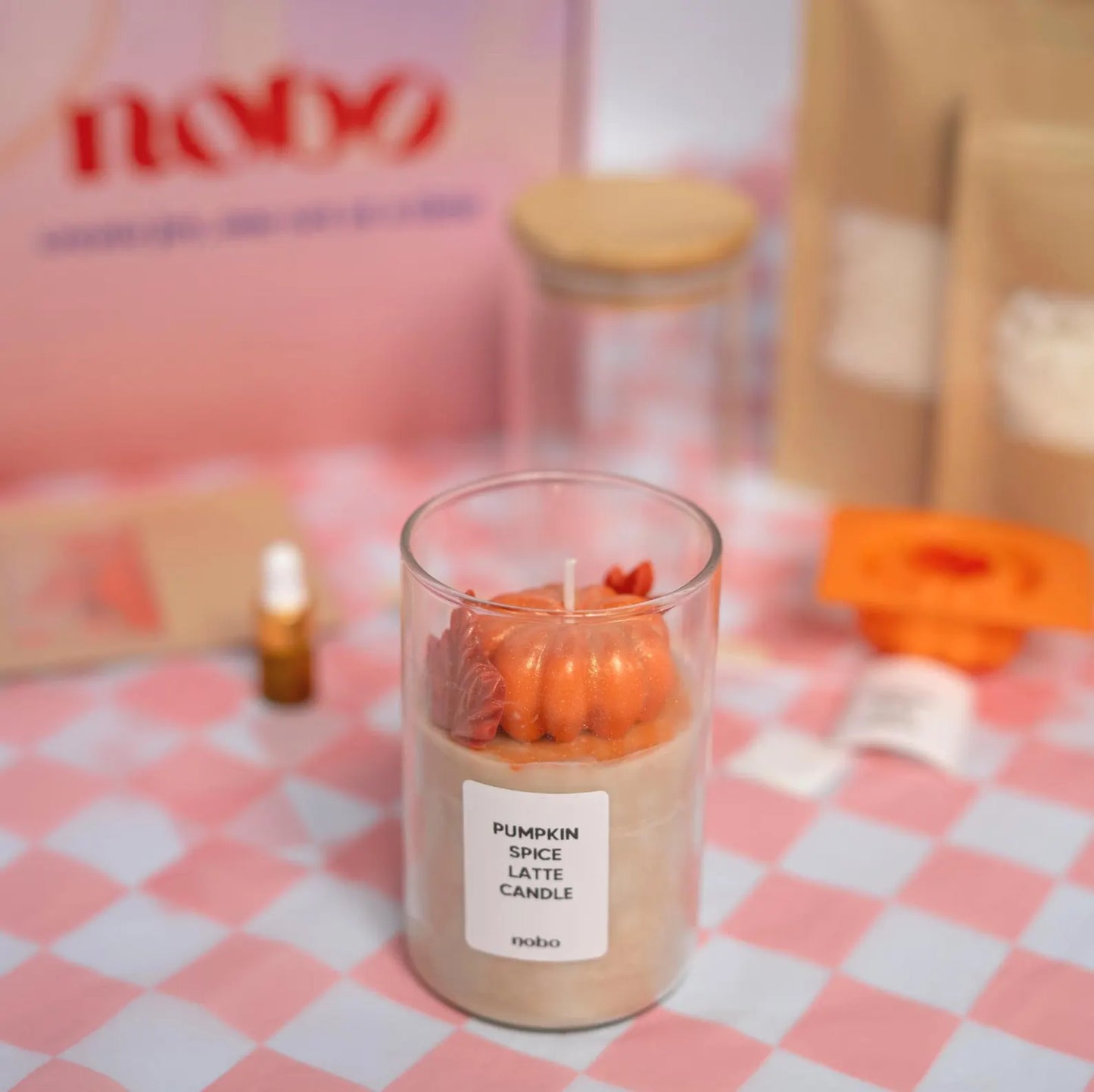 Pumpkin Spice Latte Candle DIY Kit