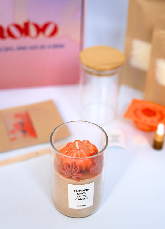 Pumpkin Spice Latte Candle DIY Kit